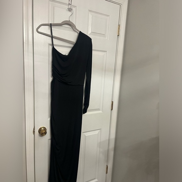 Michael Costello Gilly Maxi Dress in Black - Picture 10 of 10